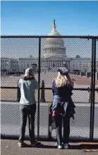  ?? AL DRAGO/GETTY IMAGES ?? The U.S. Capitol on Sunday.