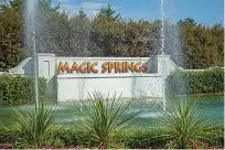  ?? Submitted photo ?? ■ Magic Springs water park, near Hot Springs, Ark., opens on Monday. Holiday Springs Water Park in Texarkana, Ark., is open, with sanitizing and distancing guidelines in place.