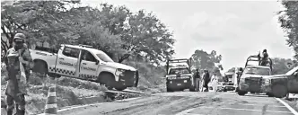  ?? /Foto: Staff ?? Hallazgo. La víctima tenía huellas de violencia y heridas de bala.