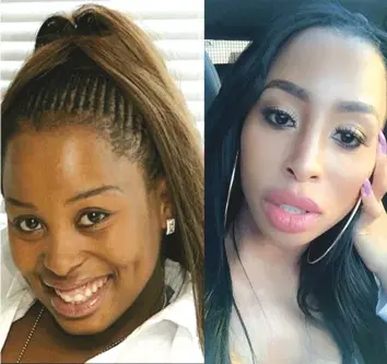  ?? South African socialite Khanyi Mbau has admitted to using skin lightening products ??