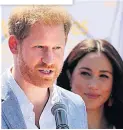  ??  ?? TELL-ALL FEAR Harry and Meghan
INVICTUS ROLE William or Anne