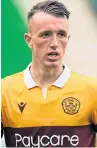  ??  ?? David Turnbull is a Celtic transfer target.