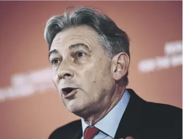  ??  ?? 0 Richard Leonard faces a growing campaign to have him unseated