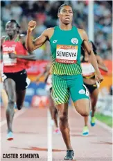  ??  ?? caster semenya