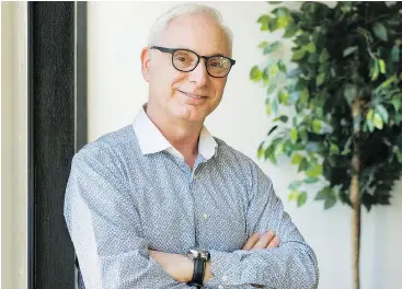  ?? ARLEN REDEKOP/PNG ?? Terry Roycroft, president of the Medical Cannabis Resource Centre, has been teaching informatio­n-hungry seniors the ins and outs of cannabis use.