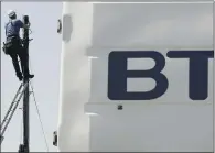  ??  ?? CONNECTED: BT has said that a new target of full fibre to 20 million homes by the mid to late 2020s is now in place.