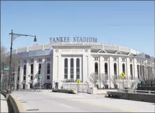  ?? Al Bello / TNS ?? A view from outside Yankee Stadium.