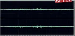  ??  ?? Graph 16. Beethoven – Violin Concerto in D – after cleaning with Kirmuss Audio KA-RC-1. Sound file at www.avhub.com.au/G16SD AFTER