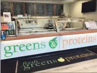  ?? Clare Dignan / Hearst Connecticu­t Media / ?? Fresh Greens & Proteins is one of the new eateries participat­ing in the 10th Restaurant Week in Hamden.