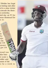  ??  ?? Jason Holder