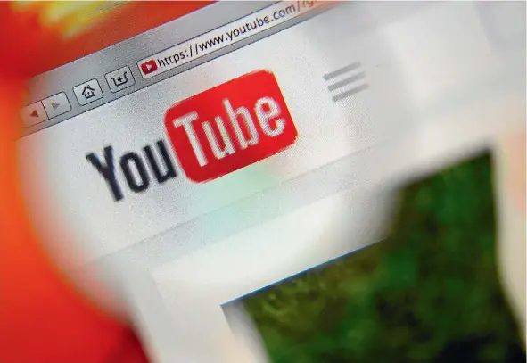  ?? 123RF ?? YouTube’s crack down on inappropri­ate videos is too hit and miss, creators say.