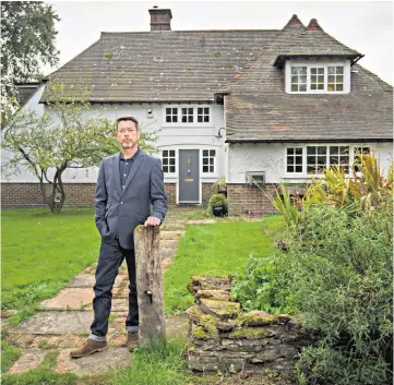  ??  ?? Businessma­n Tim Coates is trapped in a mortgage for his East Sussex home