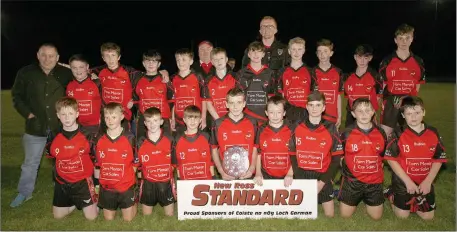  ??  ?? The victorious Bannow-Ballymitty squad who were the first title winners in the Coiste na nOg season.