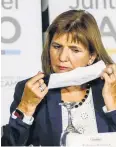  ??  ?? Patricia Bullrich.