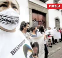  ?? IVAN VENEGAS/ EL SOL DE PUEBLA. ?? Con 38 votos a favor, el Congreso local aprobó la Ley de Búsqueda de Personas del Estado de Puebla
