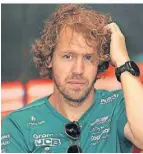  ?? FOTO: DPA ?? „Komischer Zufall“, findet Sebastian Vettel.