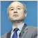  ??  ?? Masayoshi Son, chief executive of Softbank, said the company was interested in the ‘internet of things’