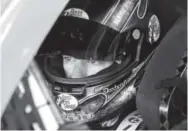  ??  ?? Martin Truex Jr., of Denver’s Furniture Row Racing, waits in his car Saturday before practice for Sunday’s Coca-Cola 600. Gerry Broome, The Associated Press