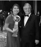  ??  ?? SITEL Philippine­s Vice President for Operations, Haidee Enriquez, is PMAP’s 2017 People Manager of the Year. The People Management Associatio­n of the Philippine­s (PMAP) awarded the 2017 People Manager of the Year award to Haidee Enriquez, Vice...