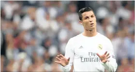  ?? Picture: PHILIP OLDHAM, PA ?? CRISTIANO RONALDO: Boy, how the goals tumble off his boot with such regularity.