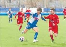  ?? Foto: CA Osasuna ?? Gorka Jiménez, en el duelo de ayer ante el Ebro.