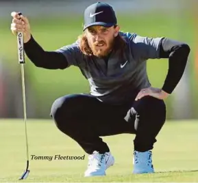  ??  ?? Tommy Fleetwood