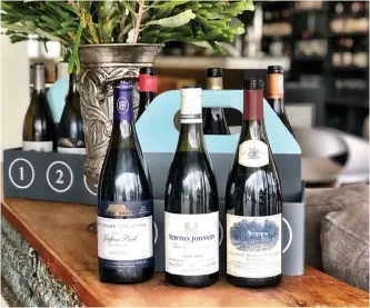  ?? BIANCA COLEMAN ?? TASTE more than 100 wines from the Walker Bay region at The Wine Glass in Hermanus.|