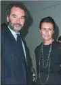  ?? SEGRETAIN / GETTY IMAGES ?? Francesca Ruffini and her husband Remo Ruffini attended a fashion show in Paris in 2013. PASCAL LE