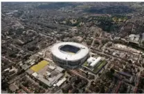  ?? PR-FOTO ?? Flot ser det ud fra luften, men Tottenham Hotspur Stadium er slet ikke klar endnu.