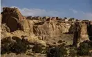  ?? Photograph: Sharon Chischilly/The Guardian ?? Acoma Pueblo sits atop a sandstone bluff in north-eastern New Mexico.