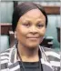  ??  ?? BIG SHOES TO FILL: Busisiwe Mkhwebane