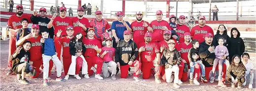  ?? ?? ▮
Diablos regresa al reinado de la Liga de Beisbol de 40 y más.