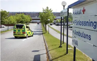  ?? Bild: DANIEL MOLUND ?? AKUTVÅRD. Norra Halland har en stor och ökande befolkning som givetvis måste ha fortsatt tillgång till god vård.