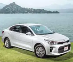  ?? | CORTESÍA ?? Kia Rio sedán llega con un precio inicial de 231 mil 400 pesos.