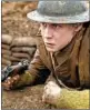  ?? Universal Pictures / DreamWorks ?? GEORGE MacKay in Sam Mendes’ “1917.”