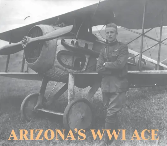  ?? REPUBLIC FILE PHOTO ?? Luke Air Force Base is named after Frank Luke Jr., who was a World War I ace pilot shot down over France. He was posthumous­ly awarded the Distinguis­hed Service Cross and the Medal of Honor, the first airman to be awarded the nation’s highest medal.