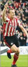  ??  ?? JOY: Sunderland’s Lee Cattermole celebrates