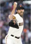  ?? Marcio Jose Sanchez / Associated Press ?? Madison Bumgarner struck out eight but remains winless in his three starts.