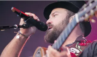  ?? IAN KUCERAK/FILES ?? Country music star Zac Brown will grace the Scotiabank Saddledome stage on July 12.