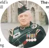  ?? ?? The competitio­n, in memory of Pipe Major Donald MacLeod, MBE (left), is returning after a three-year hiatus.