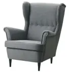  ??  ?? create a cosy nook with a traditiona­l wing back, Strandmon wing chair, £180, ikea Buy now with ownable