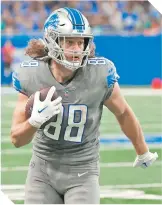  ?? JORGE BRIONES ?? El ala cerrada T.J. Hockenson llega a los Vikings, procedente de Detroit Lions.