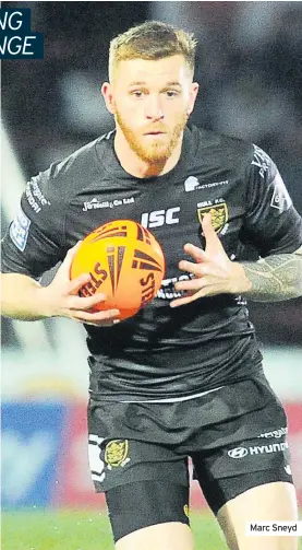  ??  ?? Marc Sneyd