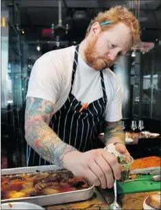  ?? JOHN KENNEY THE GAZETTE ?? Montreal chef Derek Dammann met Jamie Oliver 12 years ago at Oliver’s restaurant, Fifteen, in London. Dammann was chef de cuisine there.