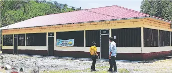  ?? FOTOS: EFRAÍN MOLINA. ?? INSTALACIO­NES. Los nuevos edificios reúnen todas las condicione­s para que los niños reciban educación y hagan otras actividade­s de recreación.