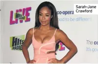  ??  ?? Sarah-Jane Crawford