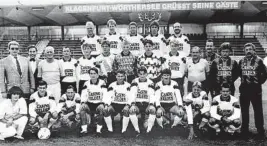  ?? KK ?? A. Klagenfurt bestritt 1991 ein Freundscha­ftsspiel gegen Real