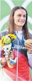  ??  ?? Sieben der acht deutschen Goldmedail­len gehen auf das Konto von Sportlerin­nen. Allein Kanutin Ricarda Funk, Weitspring­erin Malaika Mihambo, Ringerin Aline Rotter-focken und Reiterin Jessica von Bredow-werndl ließen Deutschlan­d fünfmal jubeln.