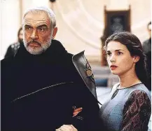  ?? Foto: ServusTV/Columbia Pictures ?? „Der erste Ritter“: Sean Connery, Julia Ormond