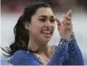  ?? IVAN SEKRETAREV/THE ASSOCIATED PRESS ?? Gabrielle Daleman suggested she would win a world championsh­ip medal. Her father thought she was joking.